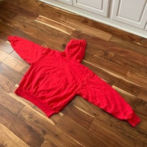Yeezy Gap Perfect Hoodie - Red - Adult Size L